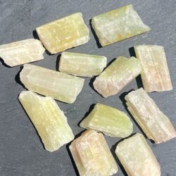 Wassermelonen Turmalin Rohsteine 100g