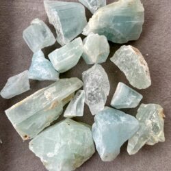 Aquamarin Rohsteine 100g