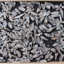 Kleine Berg-Kristalle von Elba, Lot 1kg (rund 500 glänzende Kristalle)